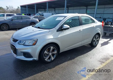 2018 Chevrolet Sonic Premier Auto из США, поврежденный, VIN 1G1JF5SB6J4138045